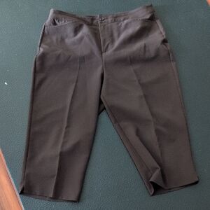 Christopher & Banks Brown Chocolate Capri Trousers